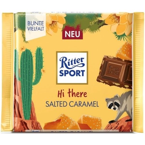 Ritter Sport - Limited Salted Caramel 100 Gram (Limited Edition)