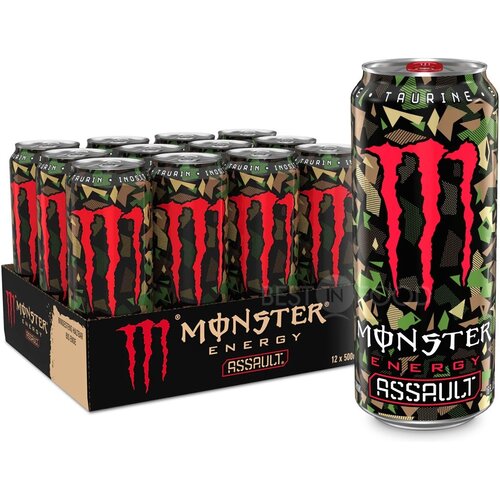 Monster - Assault 500ml 12 Blikjes