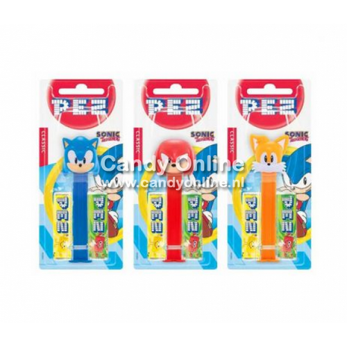 Pez - Sonic The Hedgehog 1x (wordt assorti geleverd)