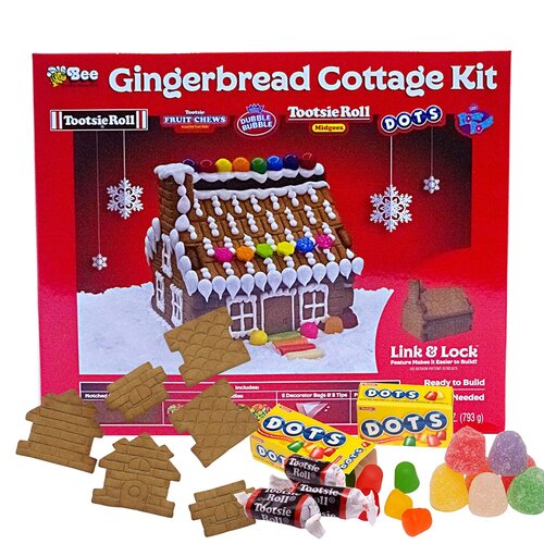Bee- Gingerbread Cottage Kit 793 Gram