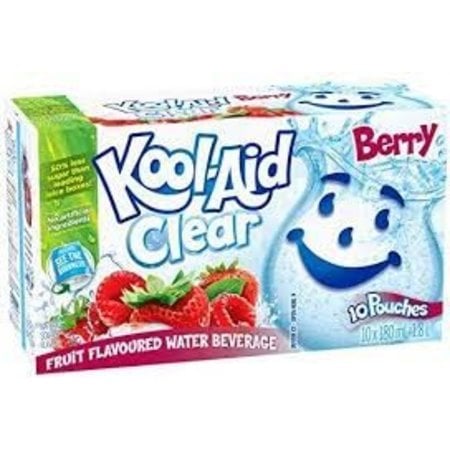 Kool Aid Kool-Aid - Jammers Clear Berry Limited Edition 10-Pack