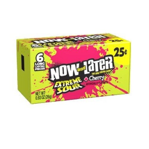 Now & Later - Extreme Sour Cherry 26 Gram