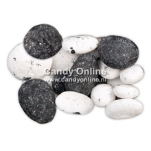 Amersfoortse Snoep Keitjes Marsepein Wit/Zwart 200 Gram