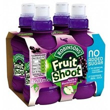 Robinsons - Fruit Shoot Apple & Blackcurrant 4-Pack (4x200ml)