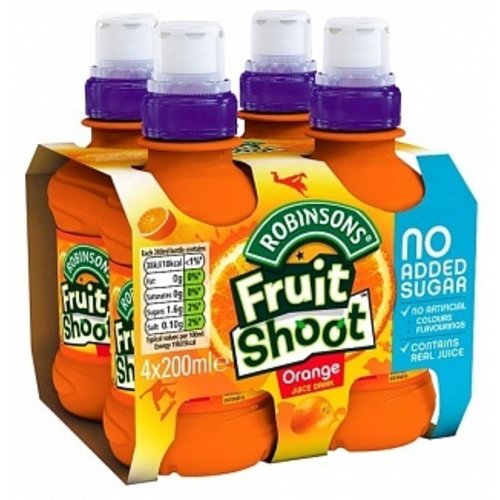 Robinsons - Fruit Shoot Orange 4-Pack (4x200ml)