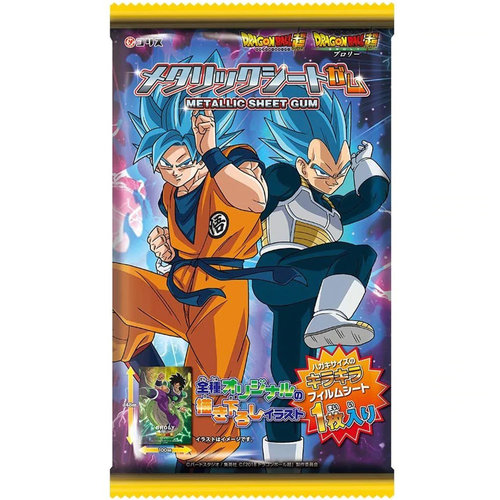 CORIS - Dragon Ball Metallic Sticker Gum 4 Gram