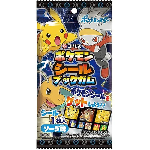 CORIS - Pokemon Seal Book Gum 4 Gram