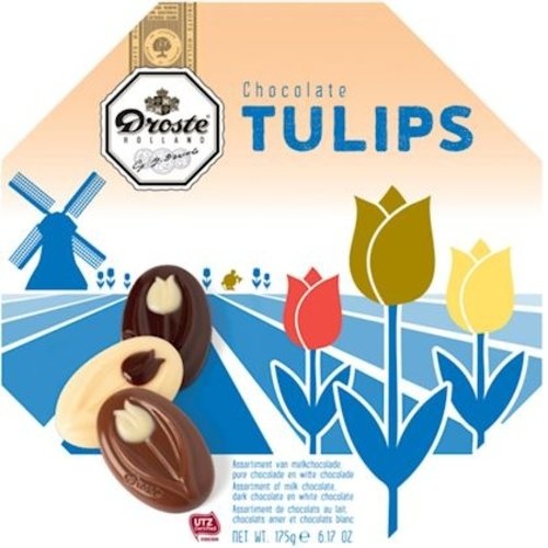 Droste Droste - Giftbox Tulips Chocolate 175 Gram