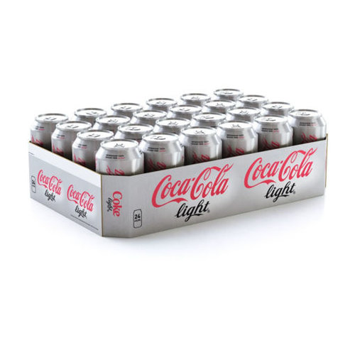 Coca Cola - Light 24 Blikjes (geen statiegeld)