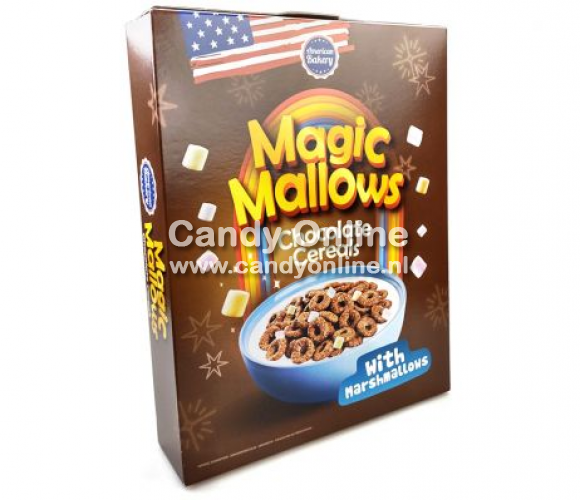 American Bakery - Magic Mallows Chocolate 180 Gram afbeelding