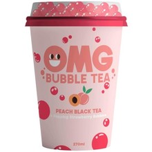 OMG Bubble Tea - Peach Black Tea 270ml