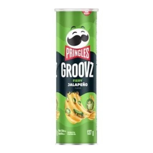 Pringles - Groovz Fiery Jalapeno 137 Gram