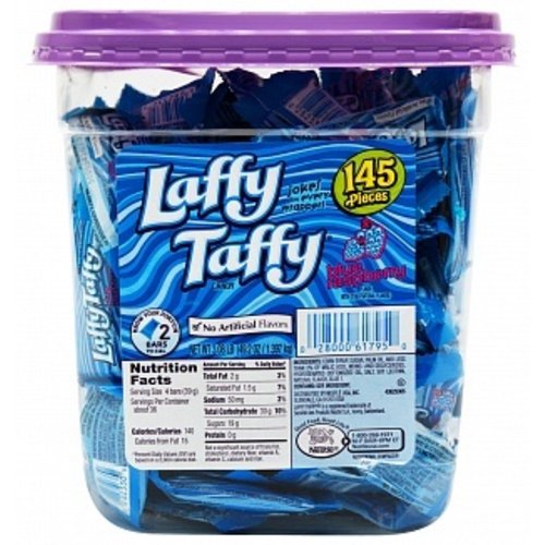 Wonka - Blue Raspberry Laffy Taffy Minis 145 Stuks