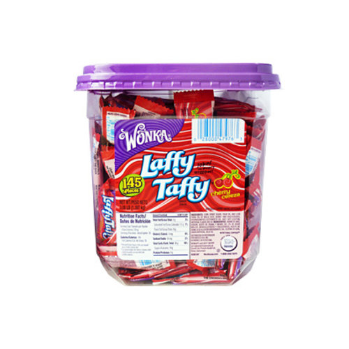 Wonka - Cherry Laffy Taffy Minis 145 Stuks