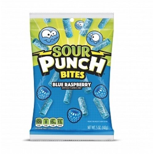 Sour Punch - Bites Blue Raspberry 142 Gram