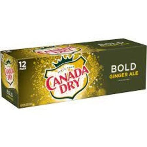 Canada Dry - Bold Ginger Ale 355ml 12 Blikjes