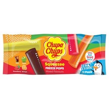Chupa Chups - Freeze Pops Mixed Flavours 12-Pack