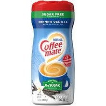 Coffee Mate - French Vanilla 289,1 Gram (suikervrij)