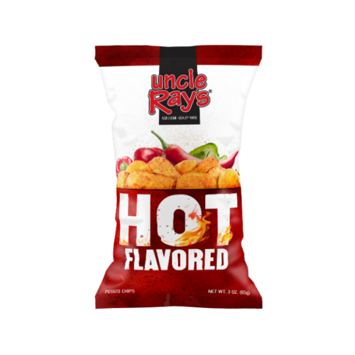 Uncle Ray's - Potato Chips Hot 120 Gram