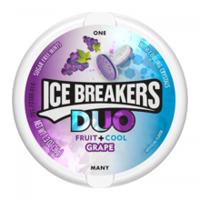 Ice Breakers - DUO Grape Mints 36 Gram