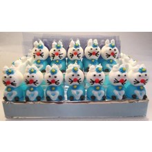 Snoeptraktatie - Kitty Cat Blauw 30 Stuks