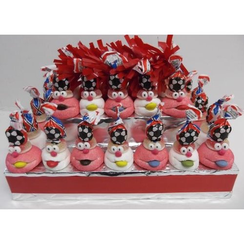 Snoeptraktatie - Voetbaltaart 30 Stuks