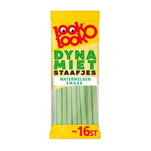 Look O Look - Dynamiet Staafjes Watermeloen 110 Gram