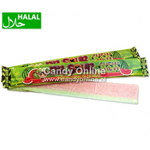 Dr. Sour - Watermelon Chew Bar 50 Gram (Halal) Dr. Sour - Watermelon Chew Bar 50 Gram (Halal)