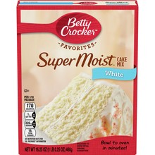 Betty Crocker - Super Moist White Cake Mix 432 Gram