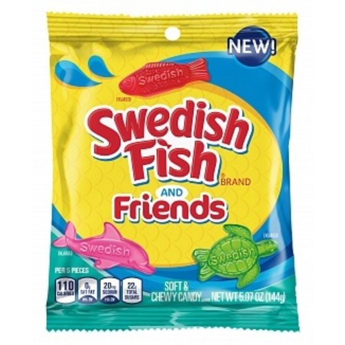 Swedish Fish - Friends 144 Gram