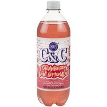 C&C Soda - Strawberry Kiwi Lemonade Bottle 710ml