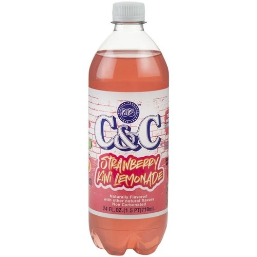 C&C Soda - Strawberry Kiwi Lemonade Bottle 710ml