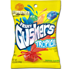 Fruit Gushers - Tropical 120 Gram