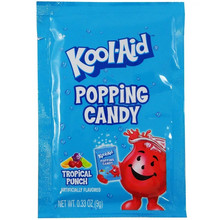 Kool-Aid - Sour Popping Candy Tropical Punch 9 Gramm