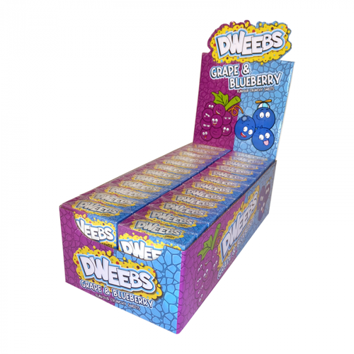 Dweebs - Grape & Blueberry 45 Gram 24 Stuks