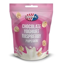 Jimmy's - Chocolate Yoghurt Raspberry Popcorn 120 Gram