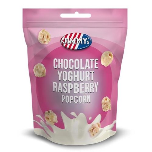 Jimmy's - Chocolate Yoghurt Raspberry Popcorn 120 Gram