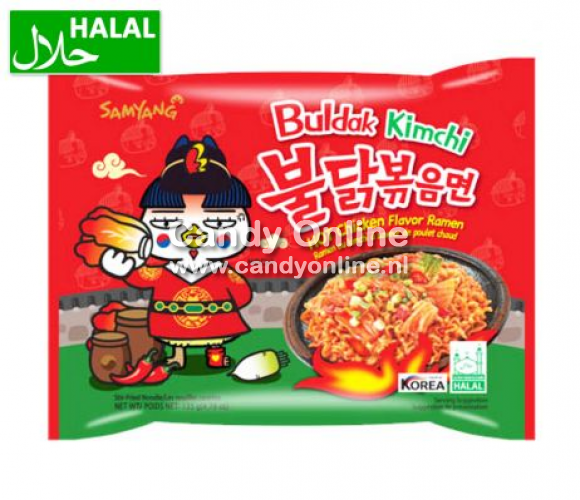 Samyang – Noodle Hot Chicken Kimchi 135 Gram