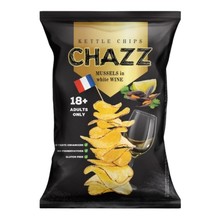 Chazz - 18+ Mussel and White wine Potato Chips 90 Gram