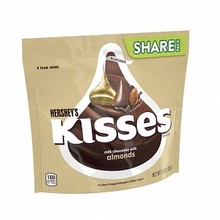 Hershey's - Kisses Milk Chocolate with Almonds Share Pack 283 Gram