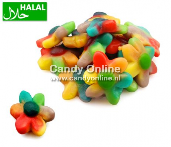 Dolce Plus Dolce Plus - Jelly Rainbow Flowers 250 Gram Dolce Plus Dolce Plus - Jelly Rainbow Flowers 250 Gram