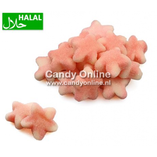 Dolce Plus -Sugared Pink Twist Stars 1 Kilo (Halal)