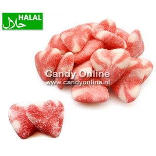 Dolce Plus -Sugared Strawberry Twist Heart 1 Kilo (Halal)