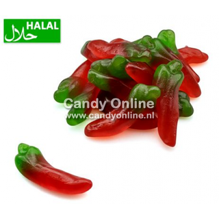 Dolce Plus - Mini Jelly Chili Peppers 1 Kilo (halal)