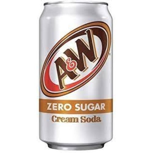 A&W - Cream Soda Zero Sugar 355ml