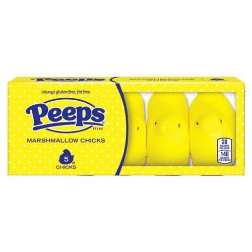 Peeps - Yellow Marshmallow Chicks 5-Pack