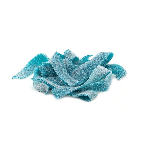 Jake - Sour Blue Raspberry belts 200 Stuks 1.6 Kilo (Halal)