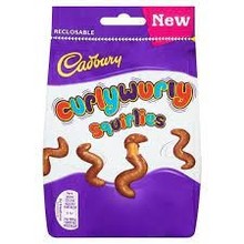 Cadbury - Curlywurly Squirlies 110 Gram