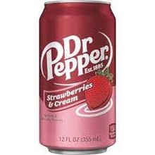 Dr Pepper - Strawberry Cream 355ml
