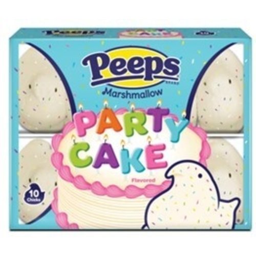 Peeps - Party Cake Marshmallow Chicks 85 Gram